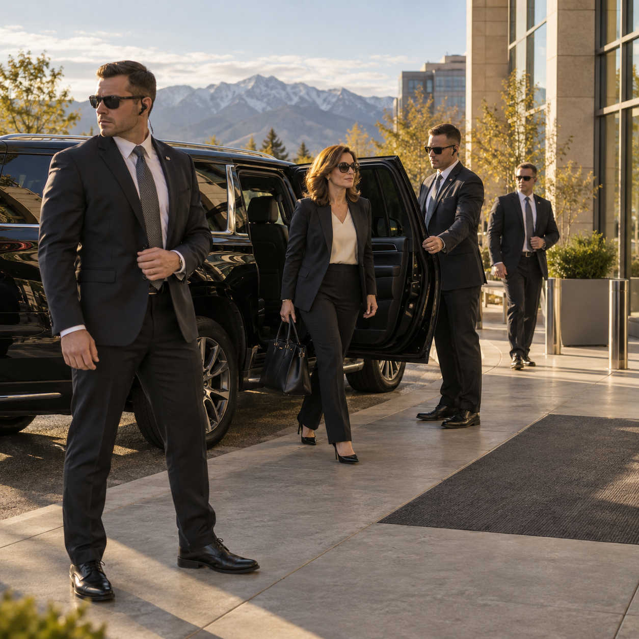 Executive Protection illustrative security scenario